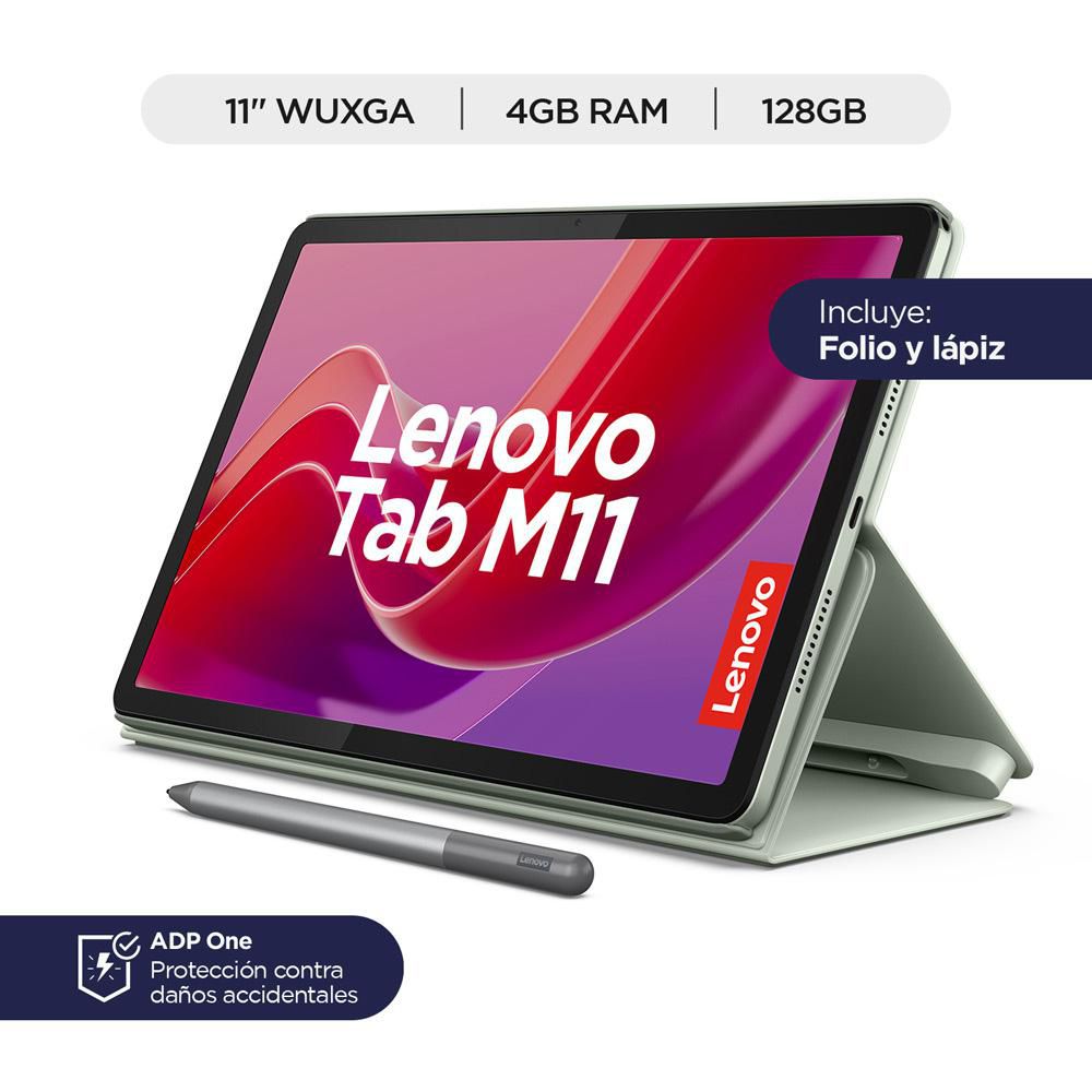 Tablet LENOVO M11 11 pulgadas Wifi RAM 4 GB 128 GB Seafoam Green img #2