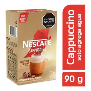 Café NESCAFE cappuccino espumoso (90  gr)