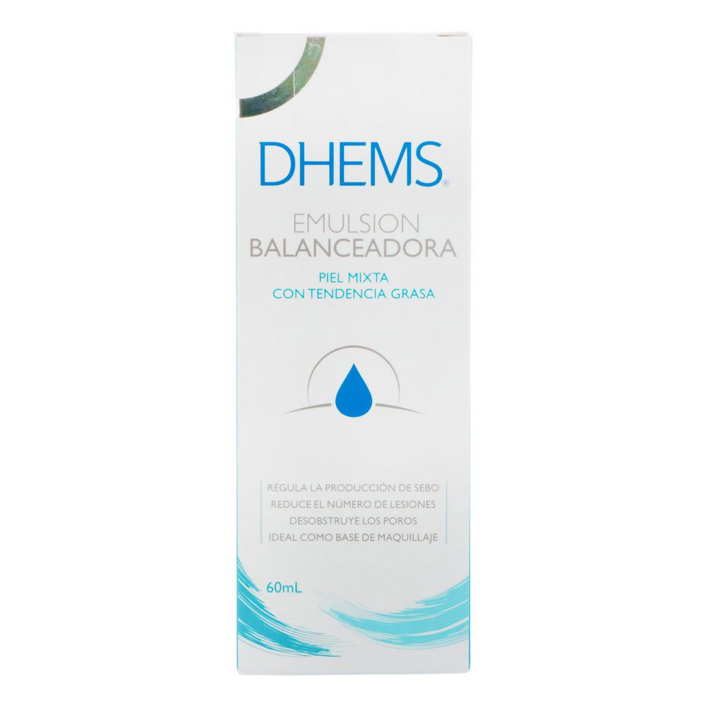 Emulsion facial DHEMS balanceada piel mixta (60  ml)