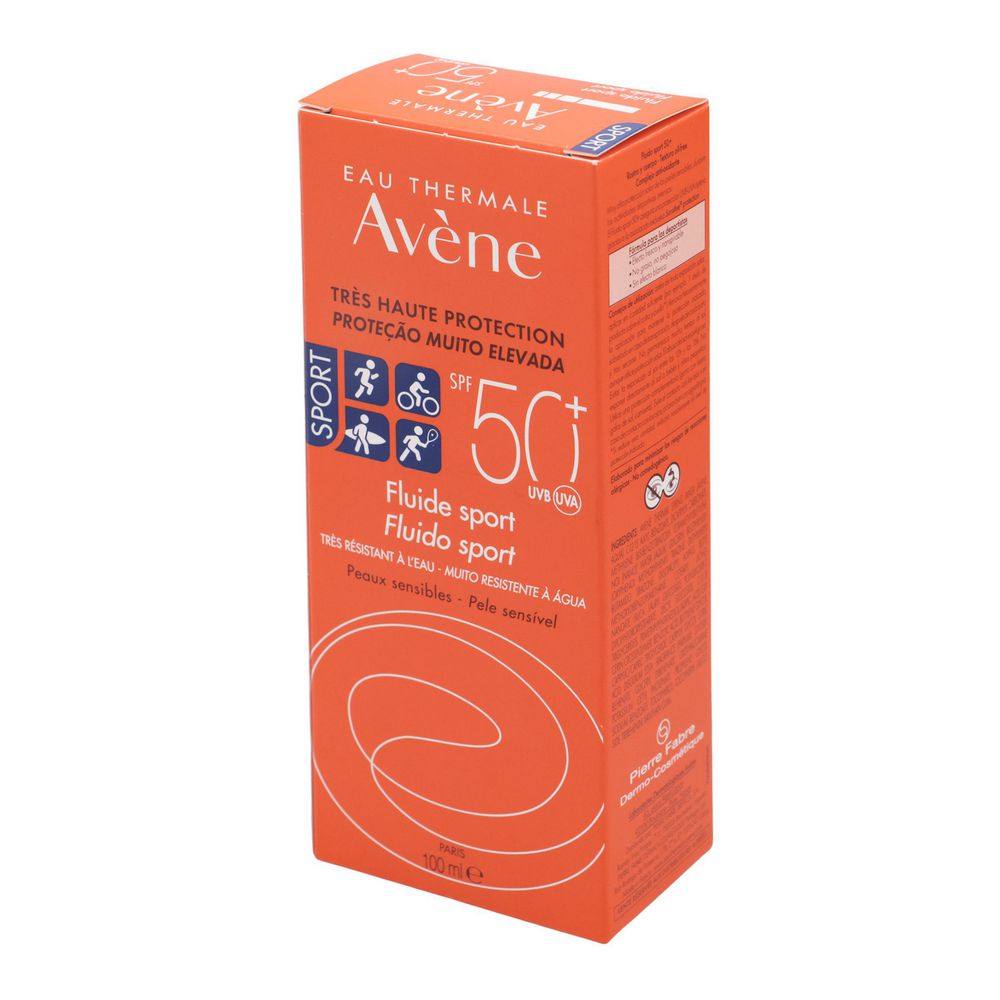 Protector solar AVENE fluido sport (100  ml) img #2
