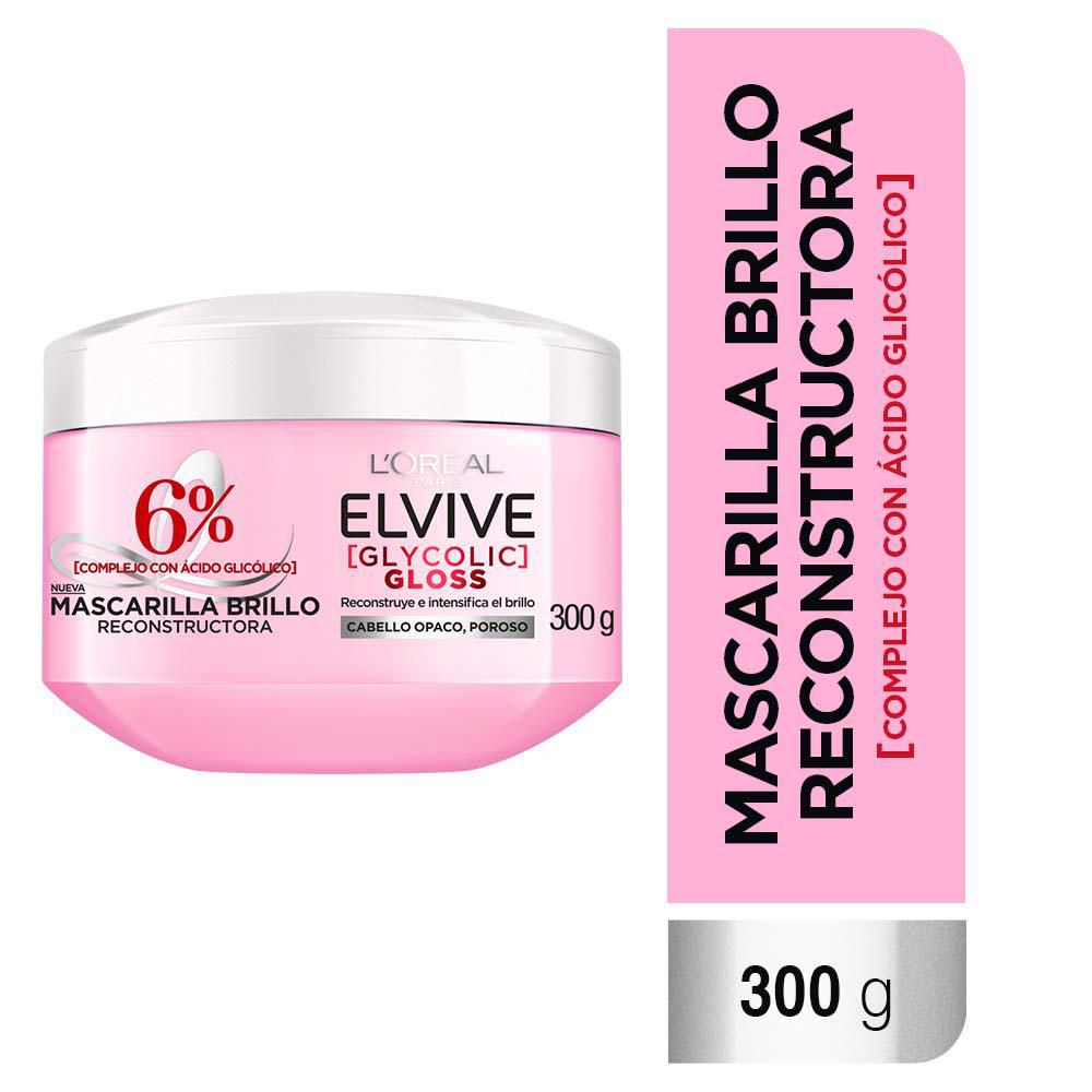 Tratamiento capilar ELVIVE brillo reconstructora (300  ml)