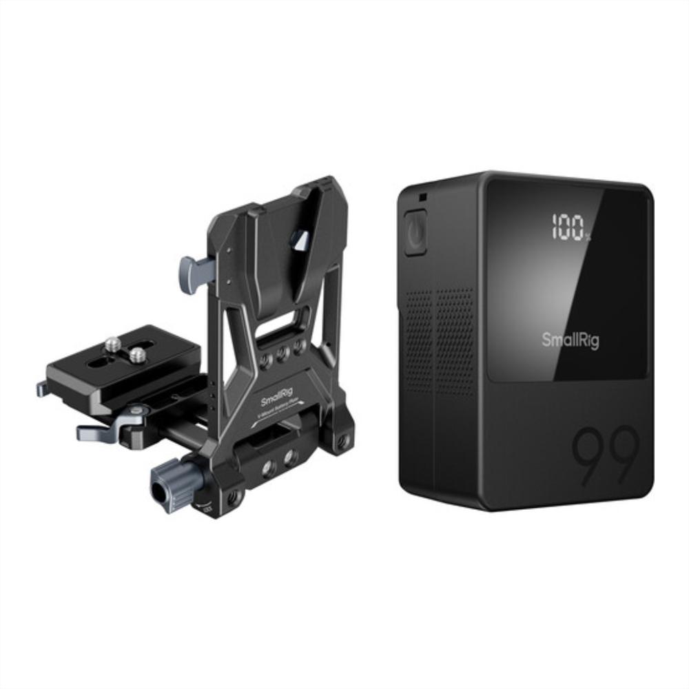 Kit De Batería Mini V Mount Smallrig Vb99 Con Placa V Lock Smallrig 5048 img #1