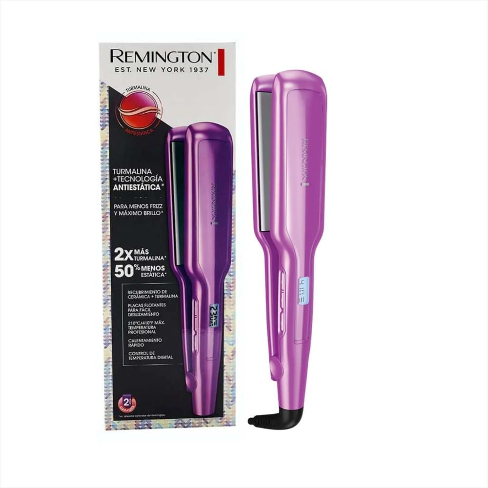Plancha De Cabello Remington S5520 Anti Estática Digital Cerámica