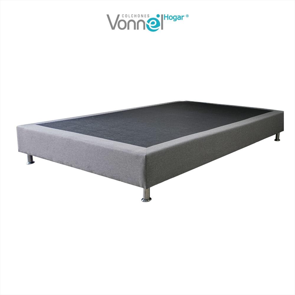Base Cama Inox 140X190x20 Plata