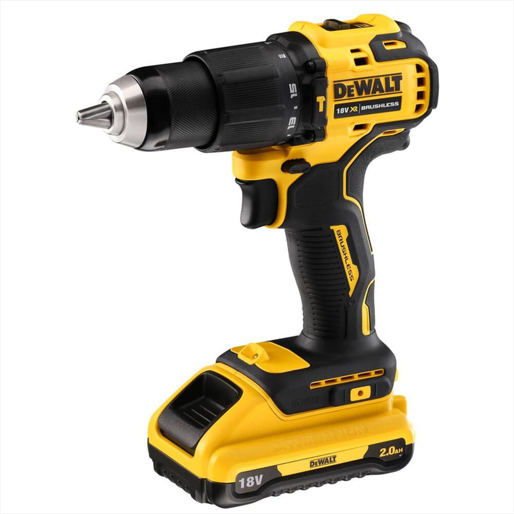 Taladro Percutor Atomic 1/2 pulgadas 20V Brushl 2 Bat/Carg img #1