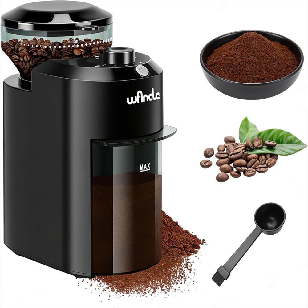 Molinillo Wancle De Café Eléctrico Negro img #1