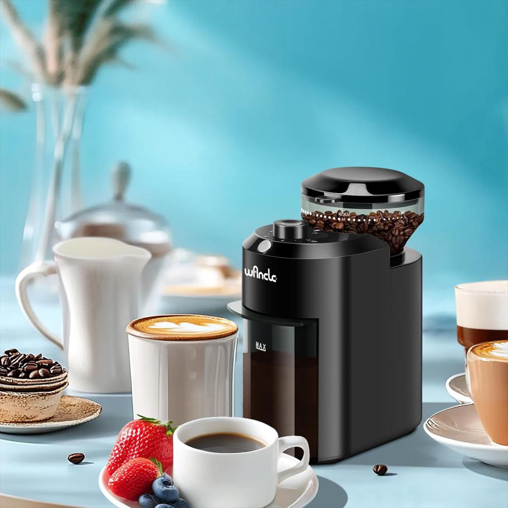Molinillo Wancle De Café Eléctrico Negro img #5