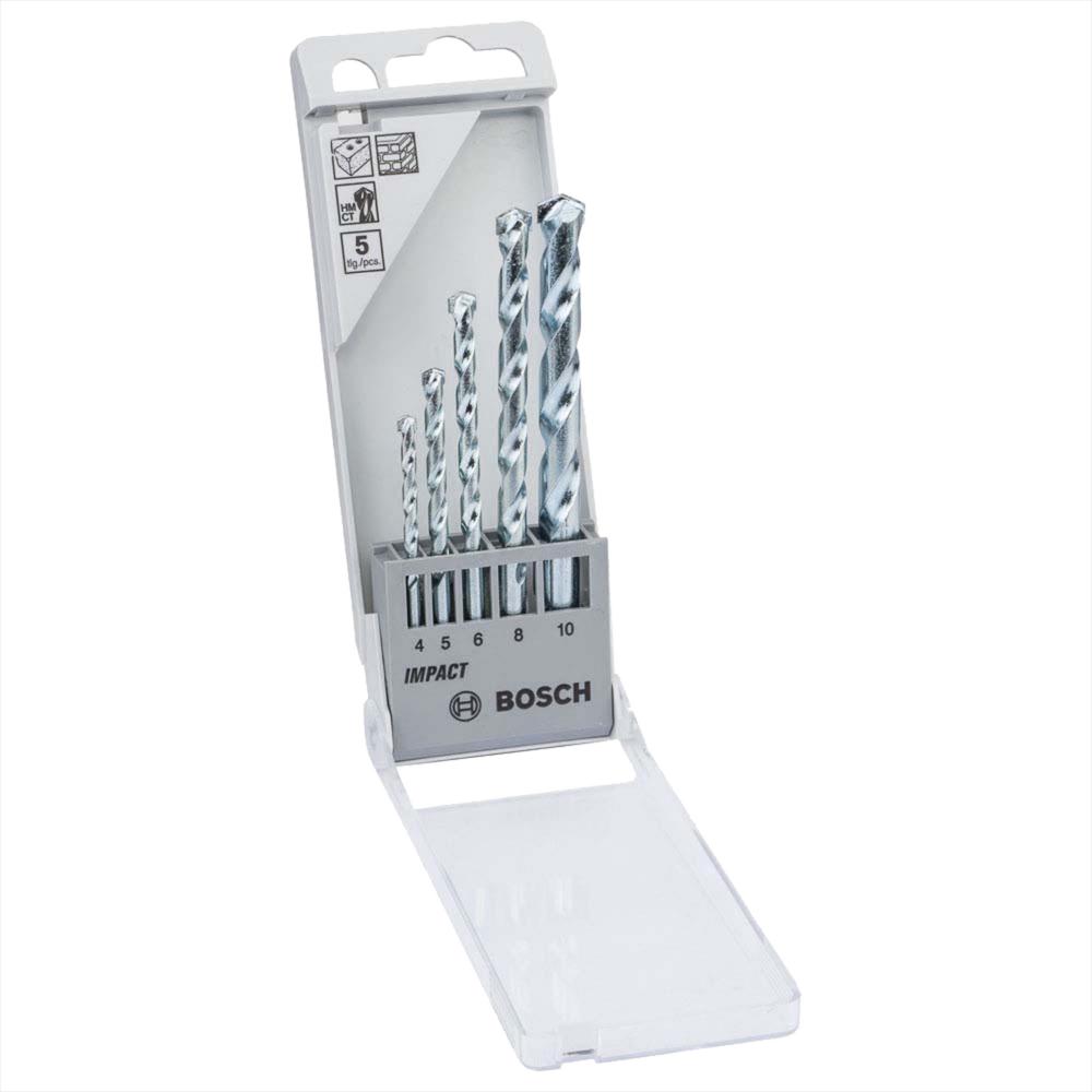 Brocas Para Muro 4.5.6.8.10Mm Impact Jgo 5Pzs Prof img #2