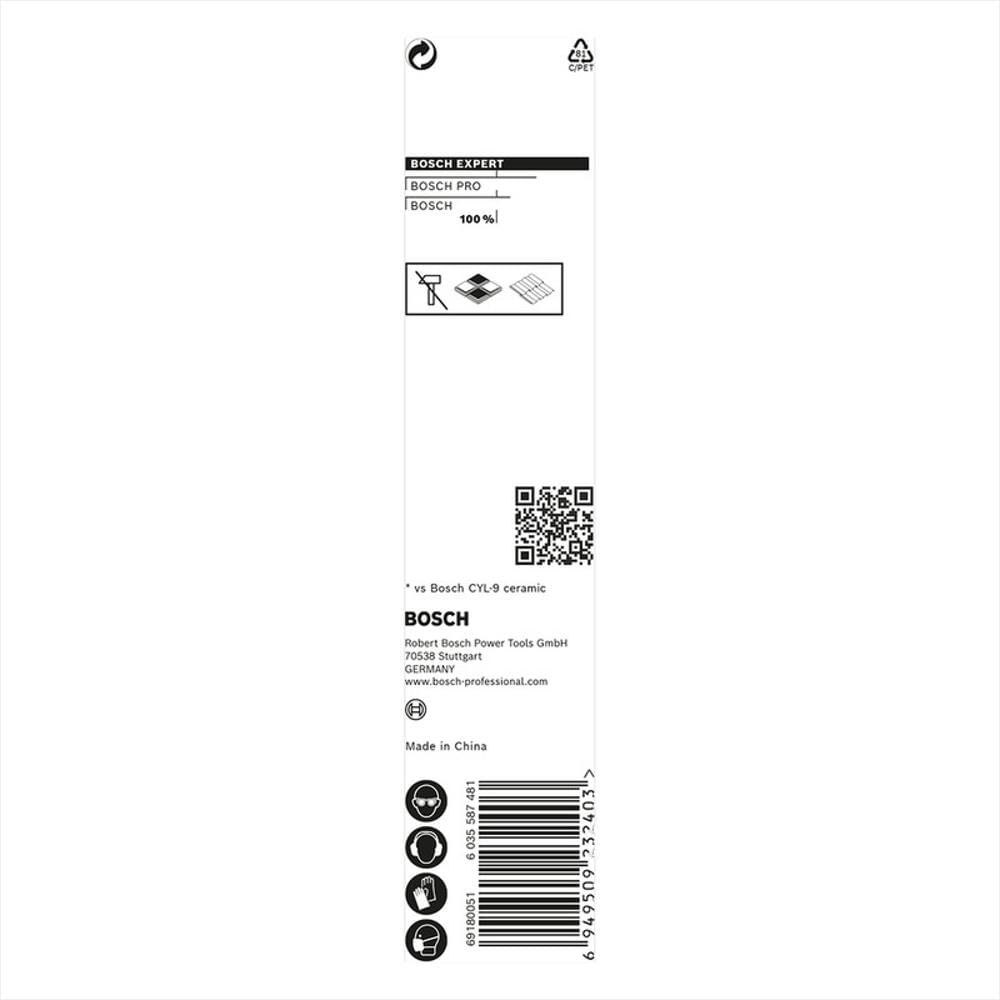 Broca Para Vidrio 4Mm X 90Mm Hexagonal Expert img #4