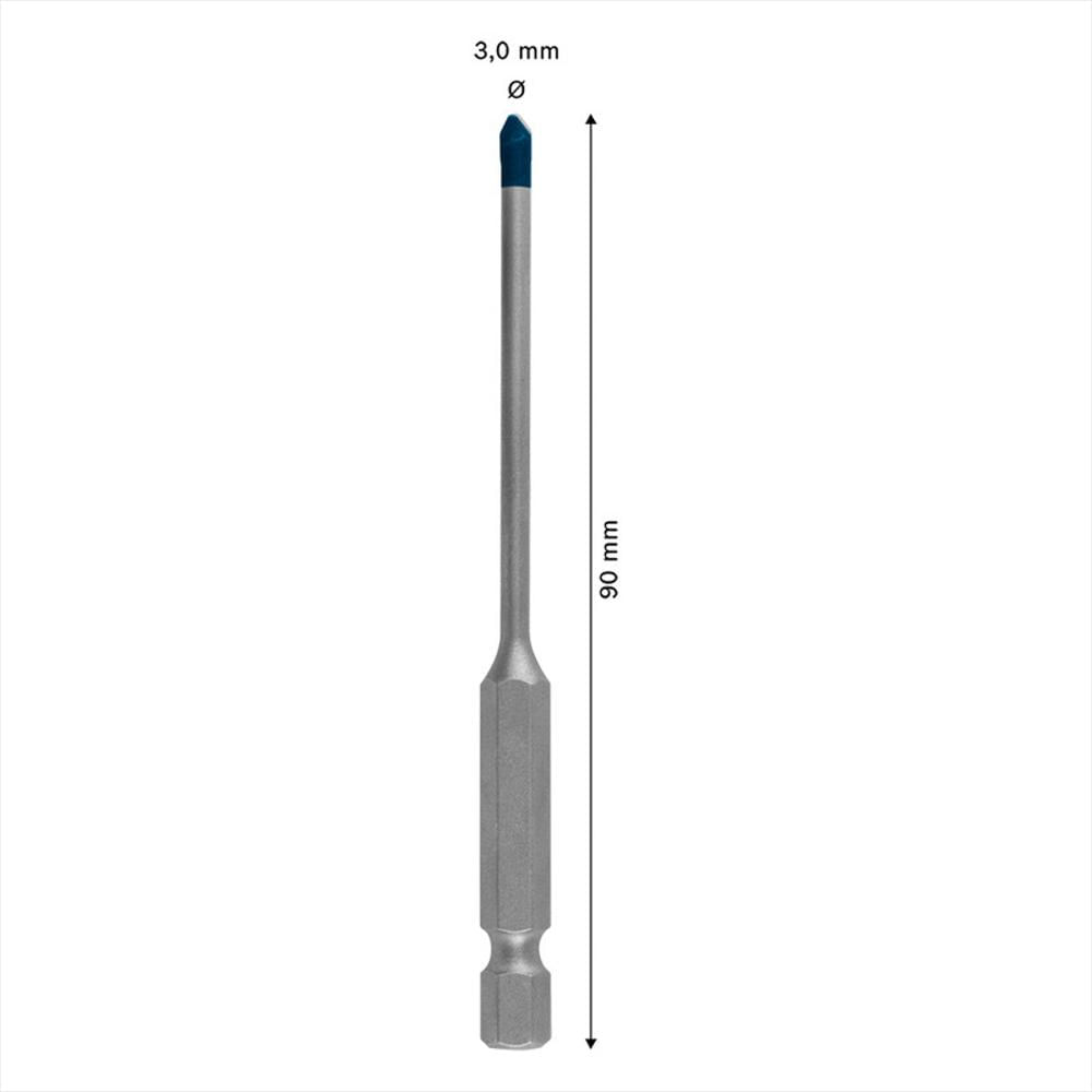 Broca Porcelanato Bosch Expert Hex 9 Hard Ceramics 3X90mm img #3
