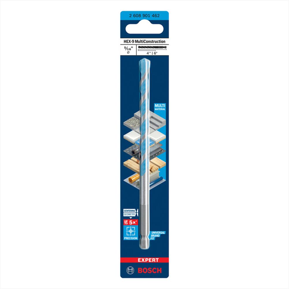 Broca Multiconstruccion 5/16 pulgadas X4 pulgadas X6 pulgadas Hexago Expert img #1