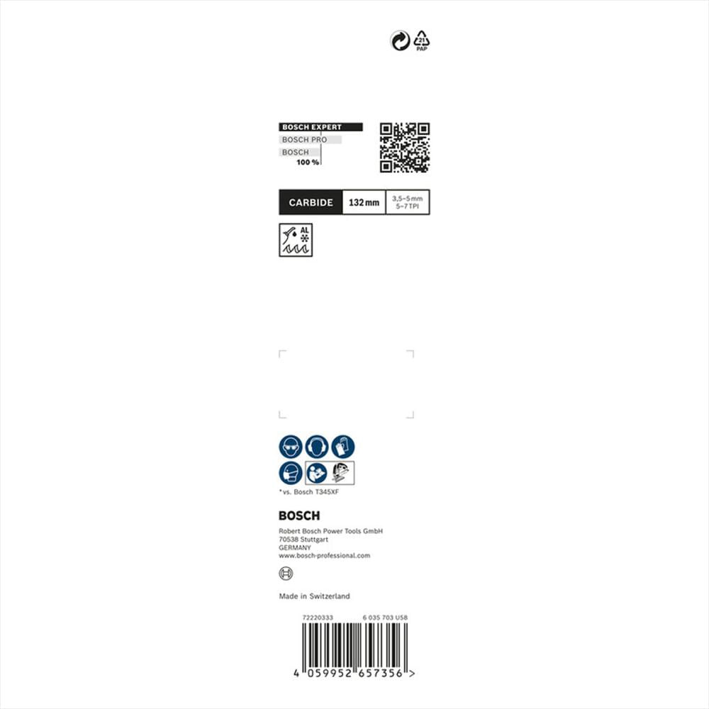 Segueta Caladora Multimaterial T367xhm 2Pzs Expert img #4