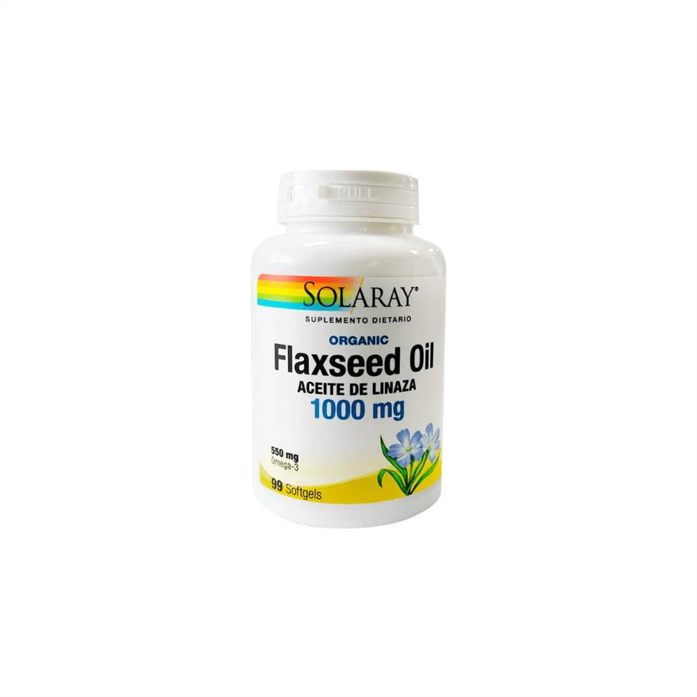 Flaxseed Oil 1000 Mg X 99 Softgels Magna Trade img #1