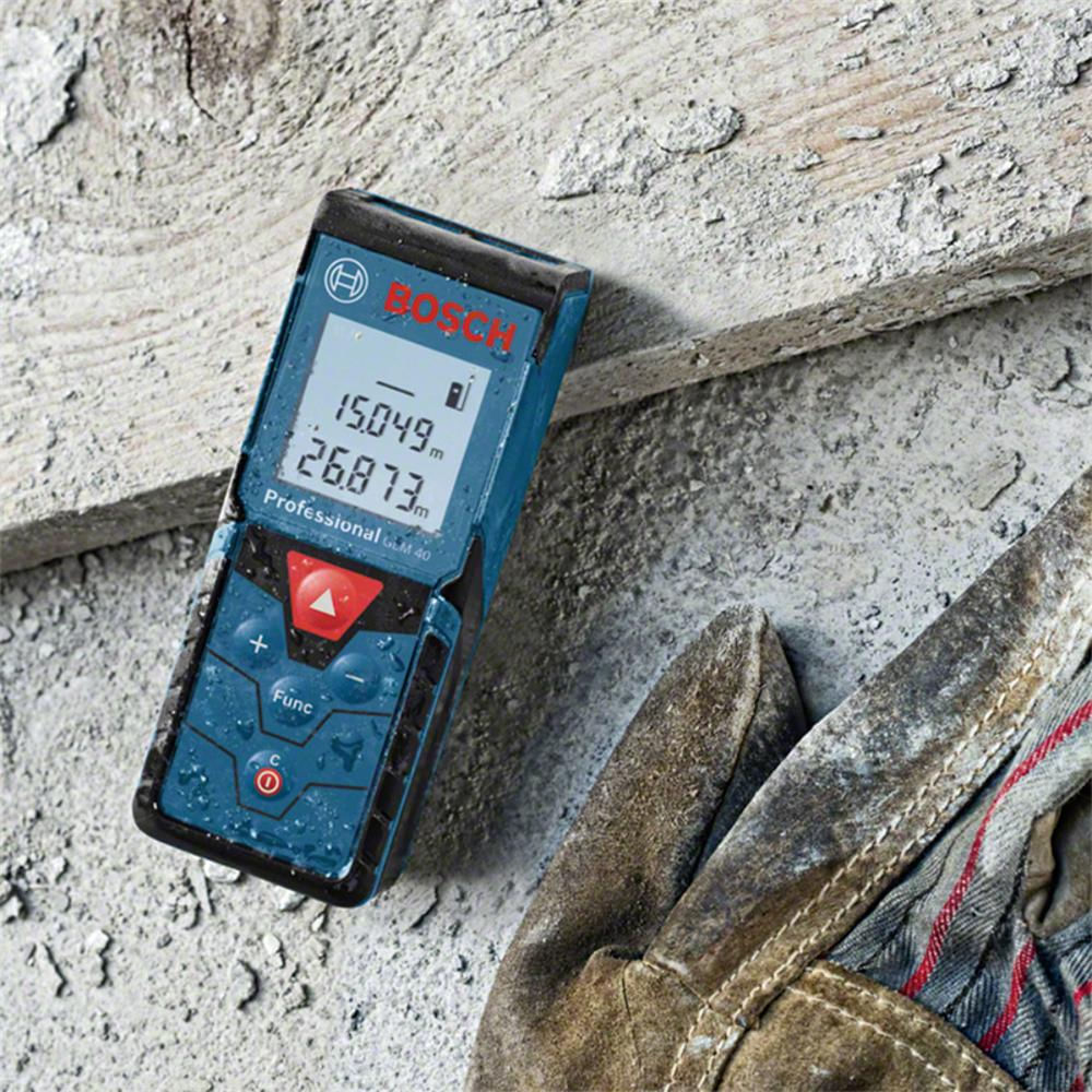 Medidor Láser Bosch Alcance 40 Metros Glm 40 img #4