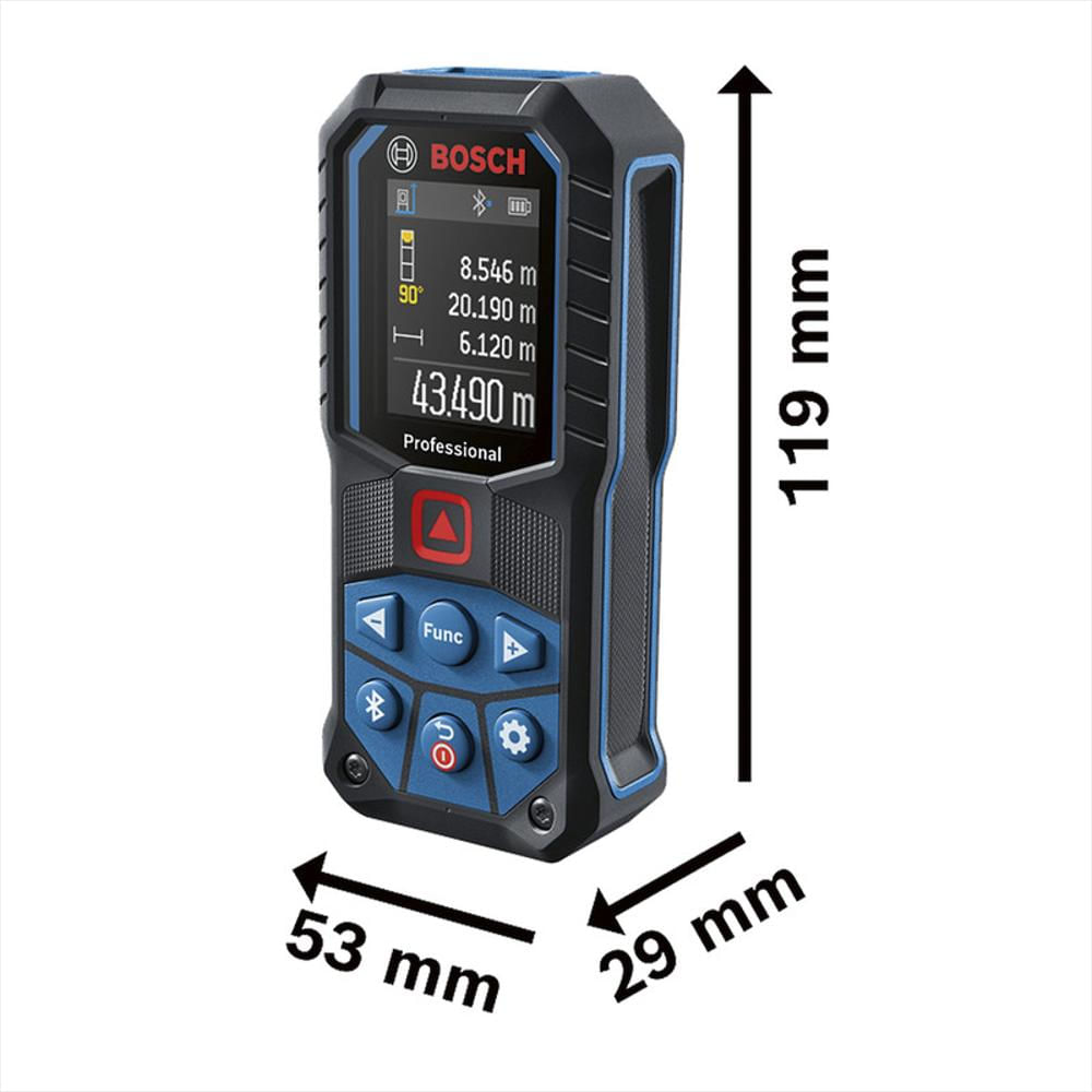 Medidor Laser Distancia Glm 50 27C 50Mts Bluetooth img #4