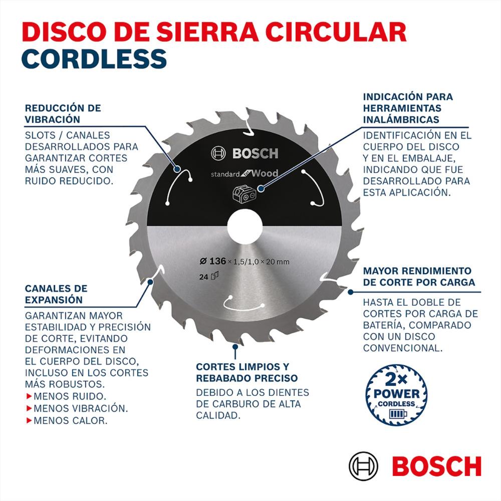 Disco Sierra Para Madera 6.1/2 pulgadas 36Dt img #4