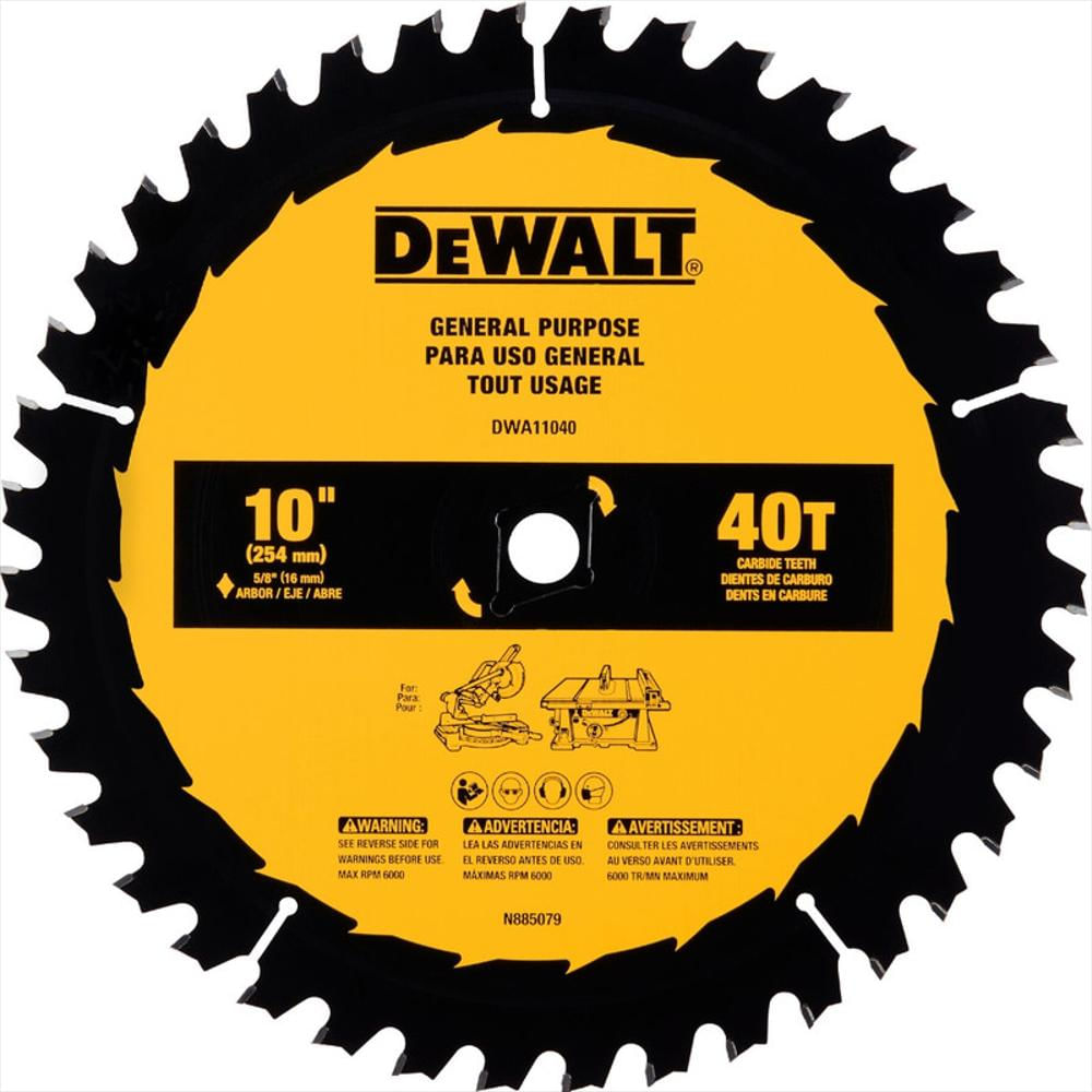 Disco Sierra Circular 10 pulgadas X 40 Dientes img #1