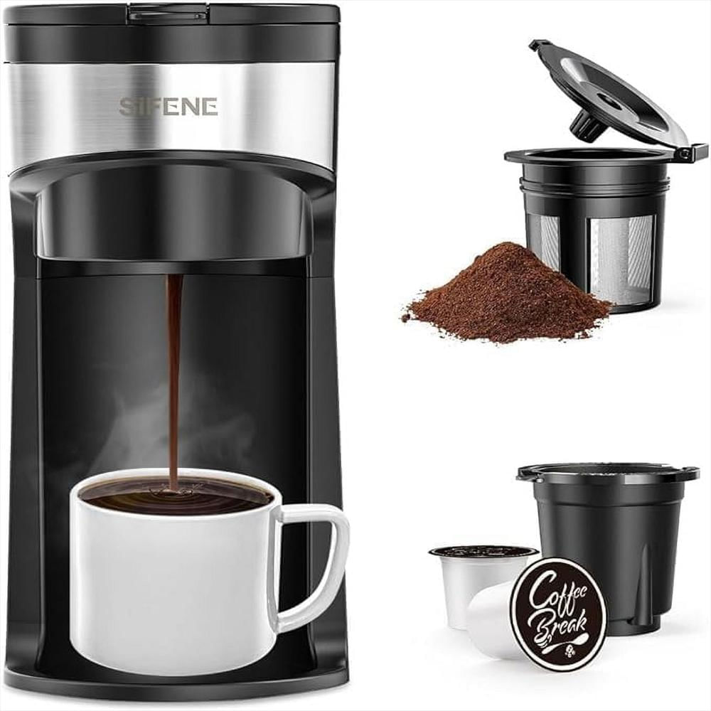 Cafetera De Cápsulas Sifene 2 En 1 6 12 Oz Color Negro img #1