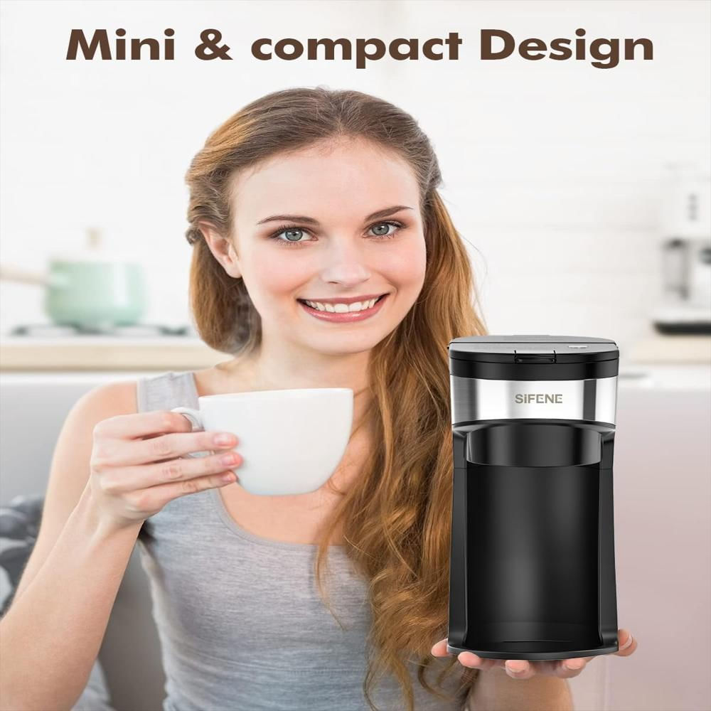 Cafetera De Cápsulas Sifene 2 En 1 6 12 Oz Color Negro img #3