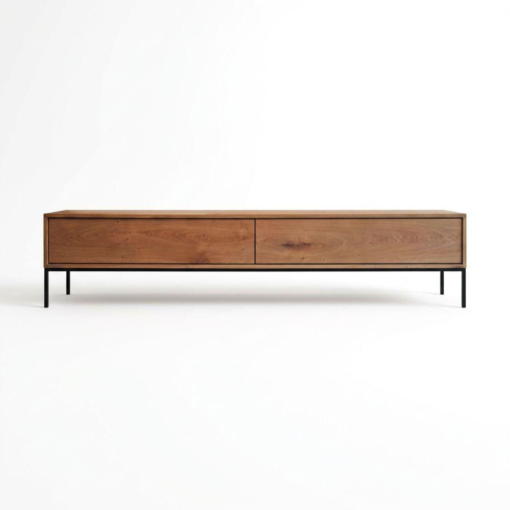 Mesa De Tv Shoom 190Cm X 40Cm Roble img #1