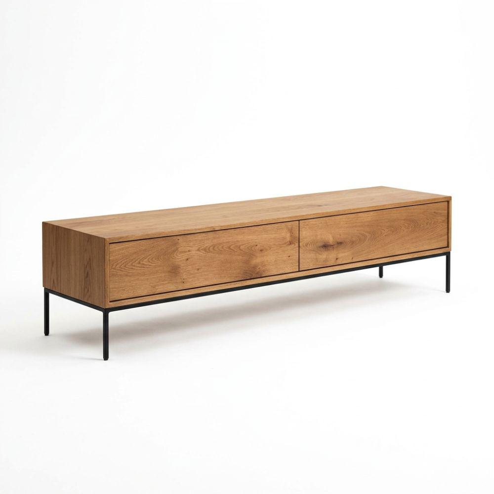 Mesa De Tv Shoom 190Cm X 40Cm Roble img #2