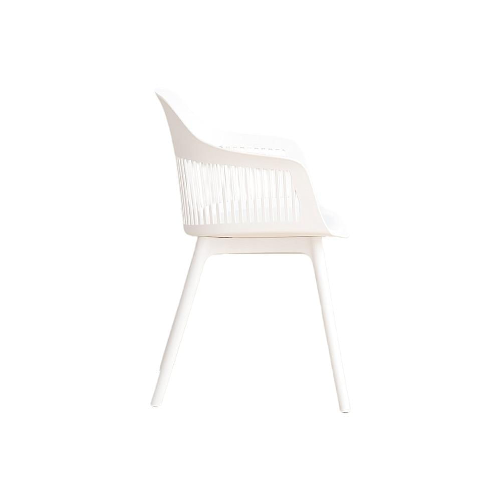 Silla Con Cojin Max, Color Blanco, Con Espaldar En Rejilla img #4
