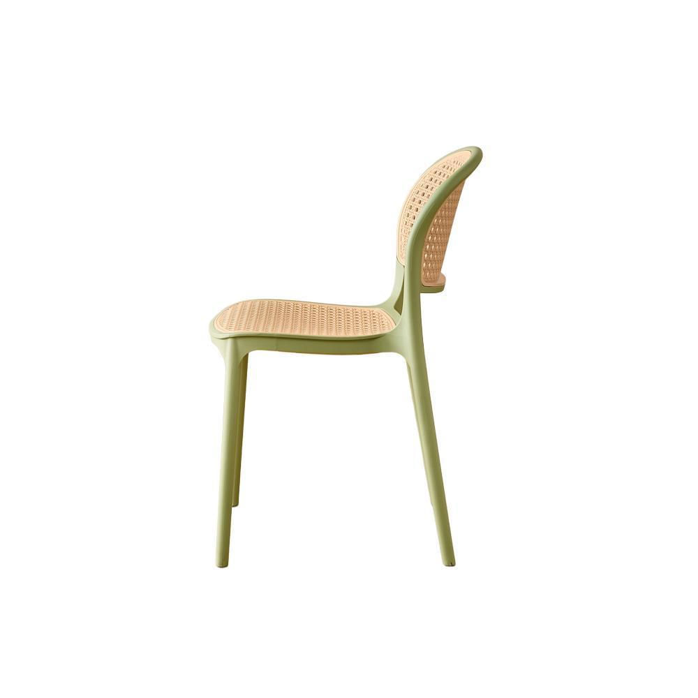 Silla Nest, Color Verde Olivo Y Taupe, Con Espaldar img #4