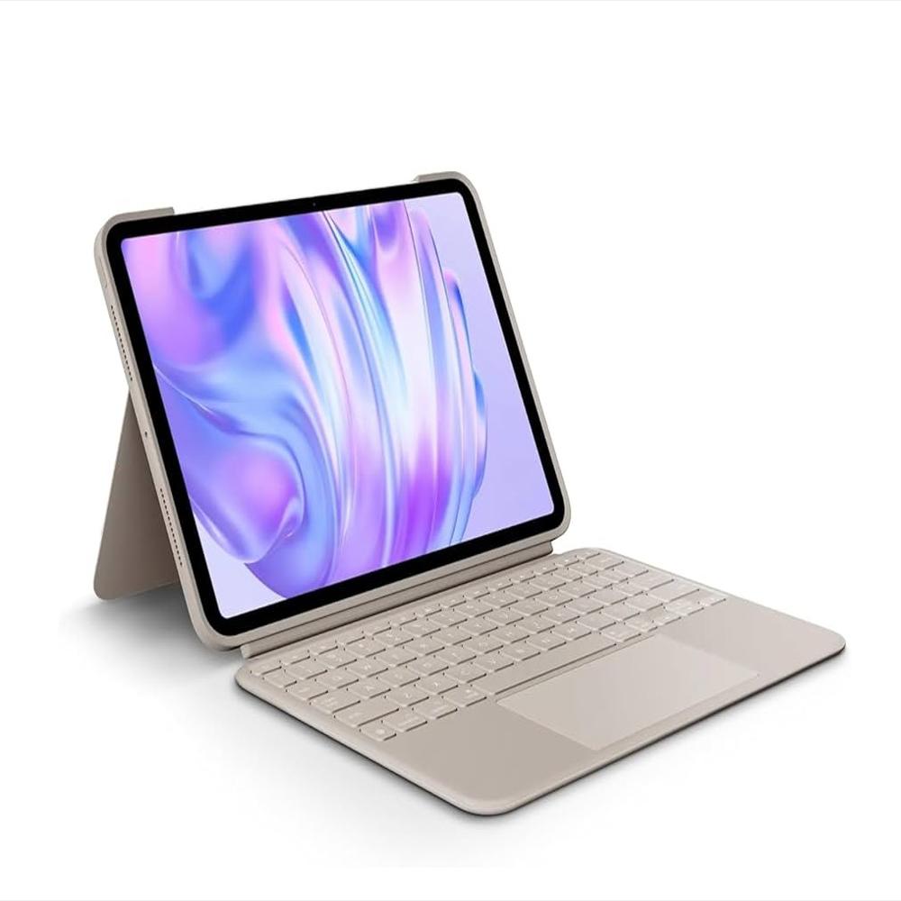 Funda Con Teclado Logitech Combo Touch Para Ipad Pro M4 11 pulgadas Con Trackpad Y Soporte Beige Funda Con Teclado Logitech Combo Touch Para Ipad Pro M4 11 pulgadas Con Trackpad Y Soporte Beige