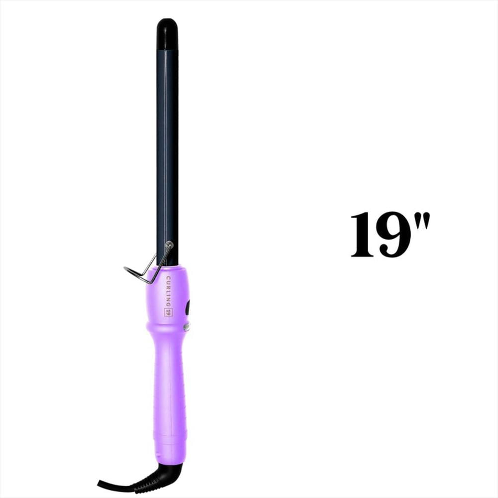 Pinza Alizz Curling 19 pulgadas Profesional Barril Extra Lila img #2