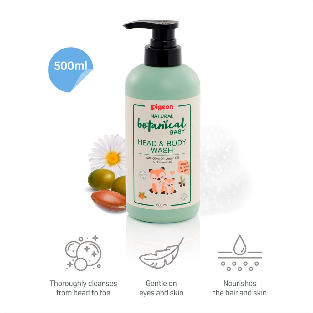 Baño Líquido Para Bebé 500Ml Cabeza Y Cuerpo img #3
