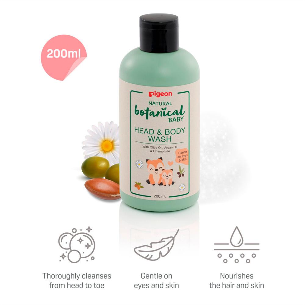 Baño Líquido Para Bebé 200Ml Cabeza Y Cuerpo img #3