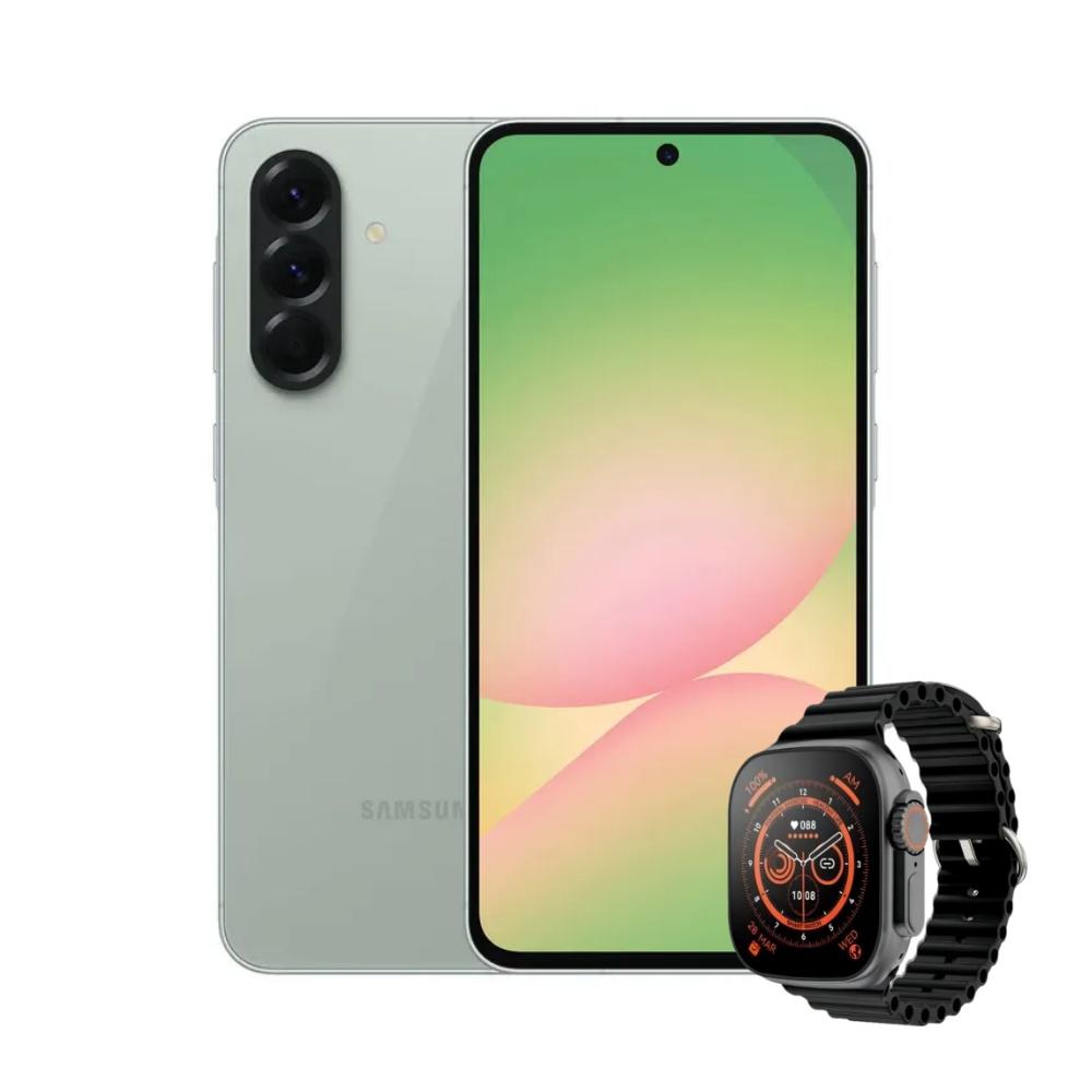 Celular Samsung Galaxy A56 5G 256Gb 12Gb Ram Verde + Reloj Inteligente img #1