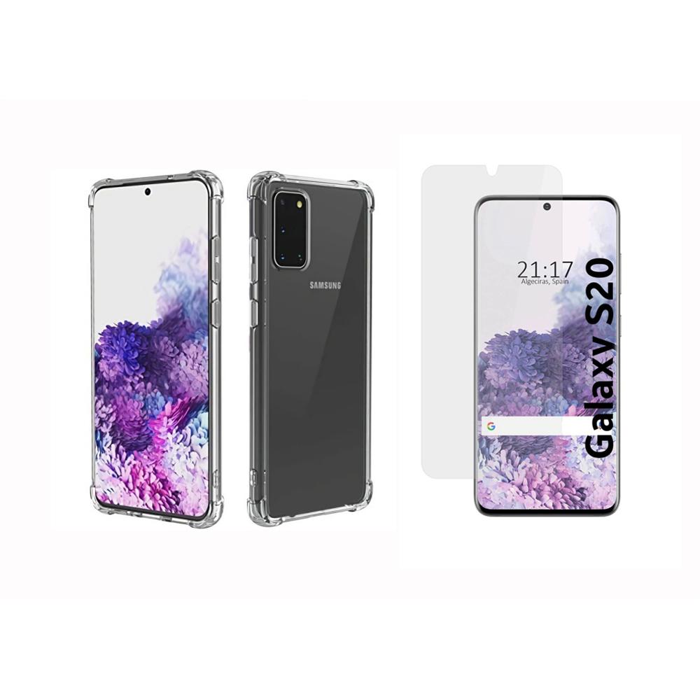 Funda Airbag Antichoque + Hidrogel Hd Para Samsung Galaxy S20 img #1