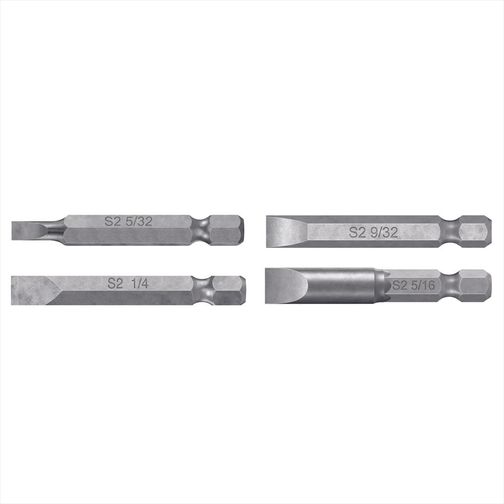 Set 6 Puntas Planas Pala Combinada Largo 2'' Truper Expert img #2
