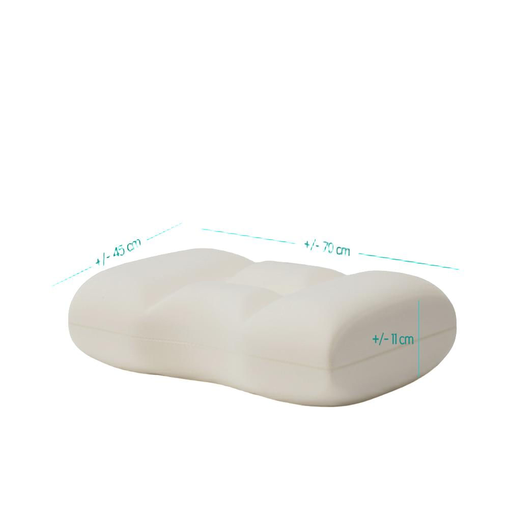 Almohada Multi Support Ortopédica En Viscoelástaca, De 70X45 Cm img #3