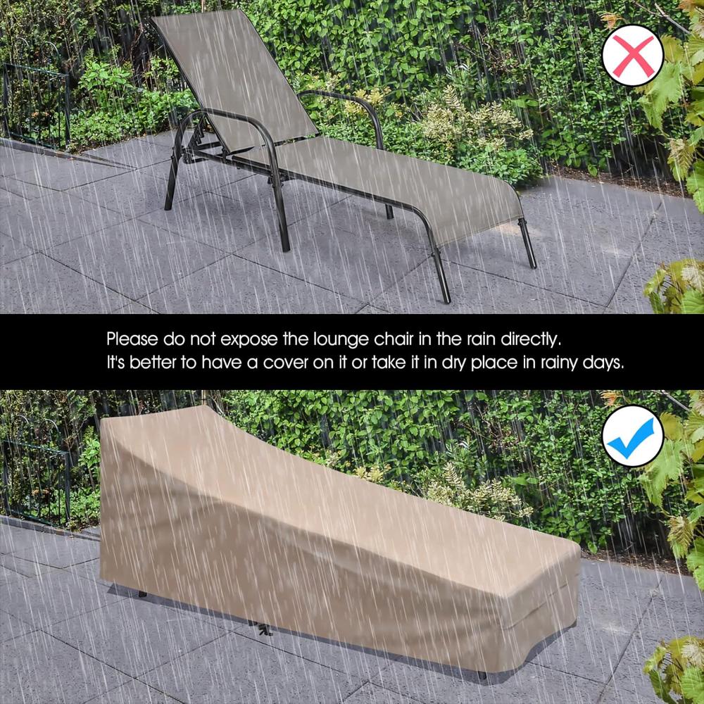 2 Sillas Acero Resistente Plegable Gris Respaldo Ajustable Reclinables Para Patio img #5
