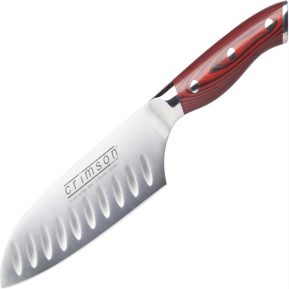 Cuchillo Santoku Que Combina Diseño Ergonómico Tradicional img #1
