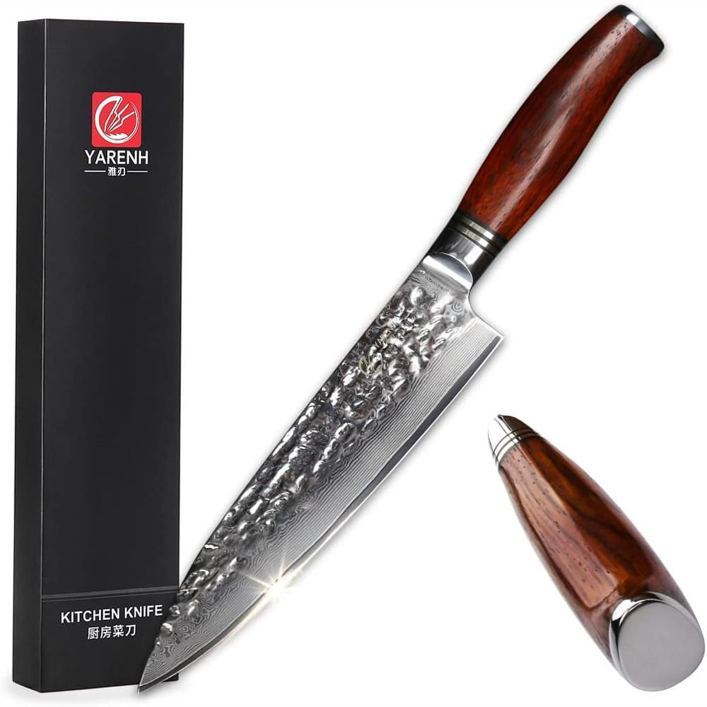 Cuchillo De Chef Damasco: Precisión Y Elegancia En Cada Corte img #1