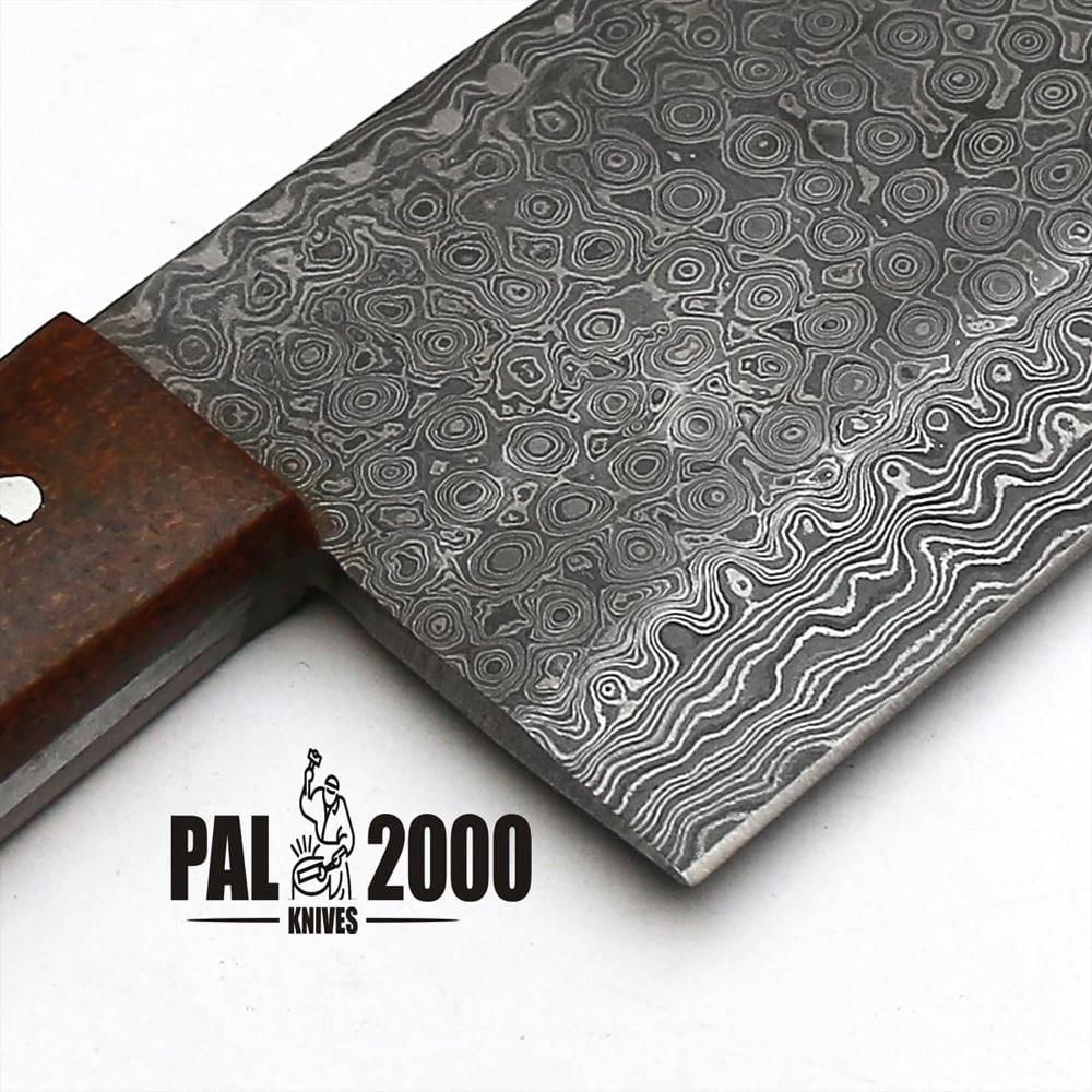 Cuchillo De Chef Artesanal De Damasco: Belleza Y Rendimiento En Cada Corte img #2