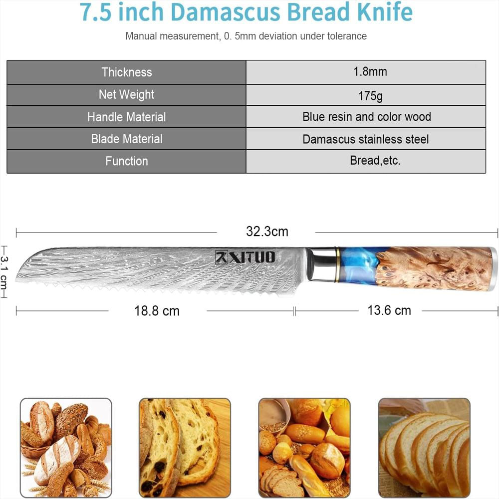 Cuchillo De Chef Profesional: Precisión, Comodidad Y Durabilidad En Tu Cocina img #2