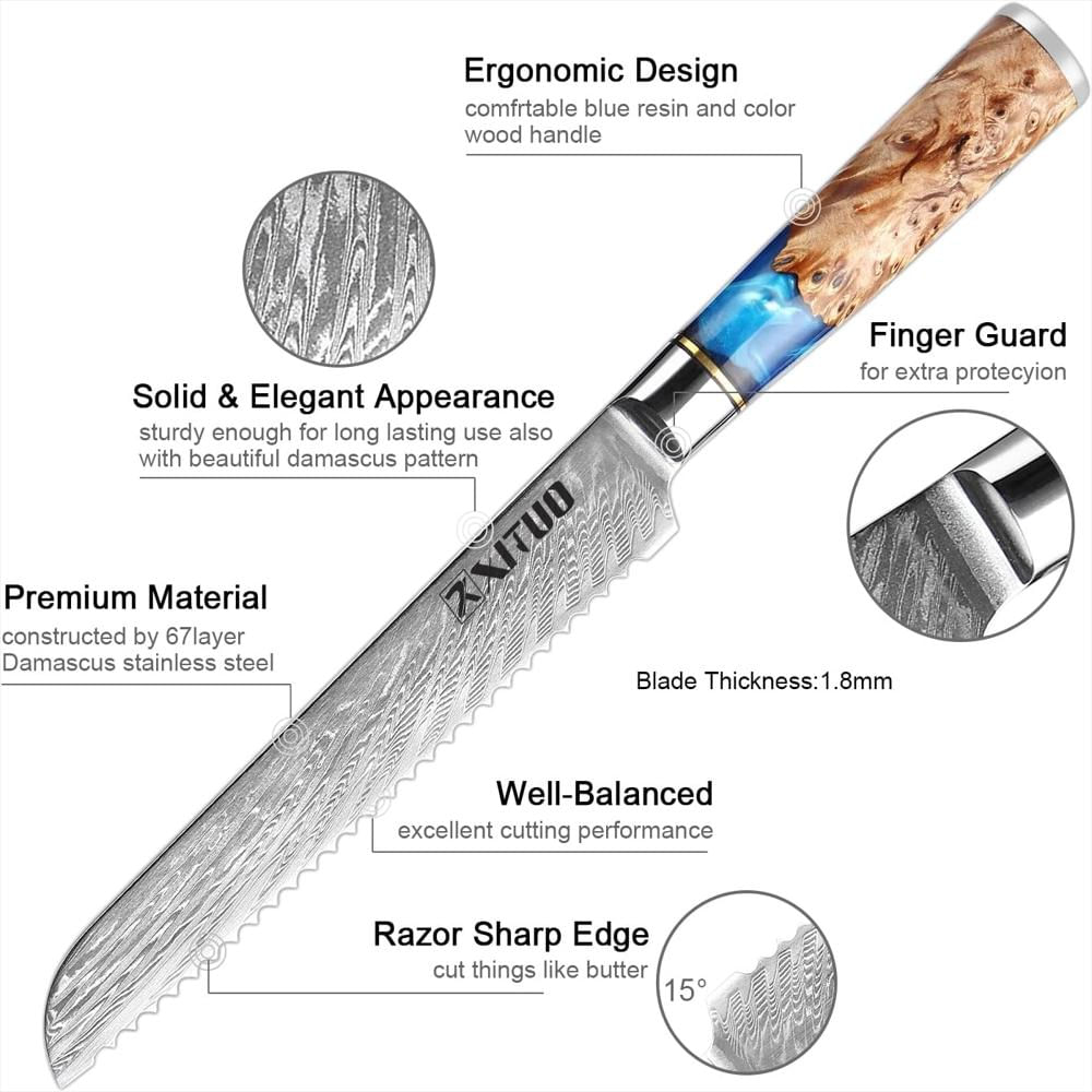 Cuchillo De Chef Profesional: Precisión, Comodidad Y Durabilidad En Tu Cocina img #3