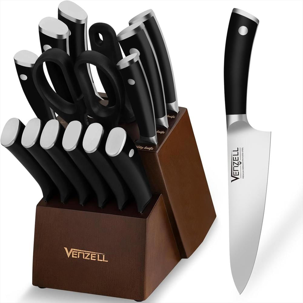 Juego De Cuchillos Venzell: Precisión Profesional Para Tu Cocina img #1