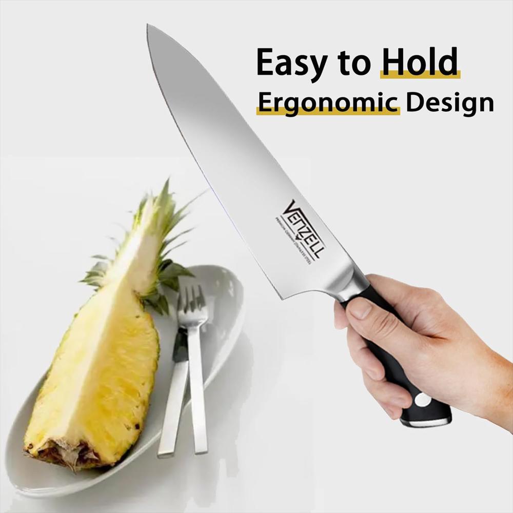 Juego De Cuchillos Venzell: Precisión Profesional Para Tu Cocina img #4