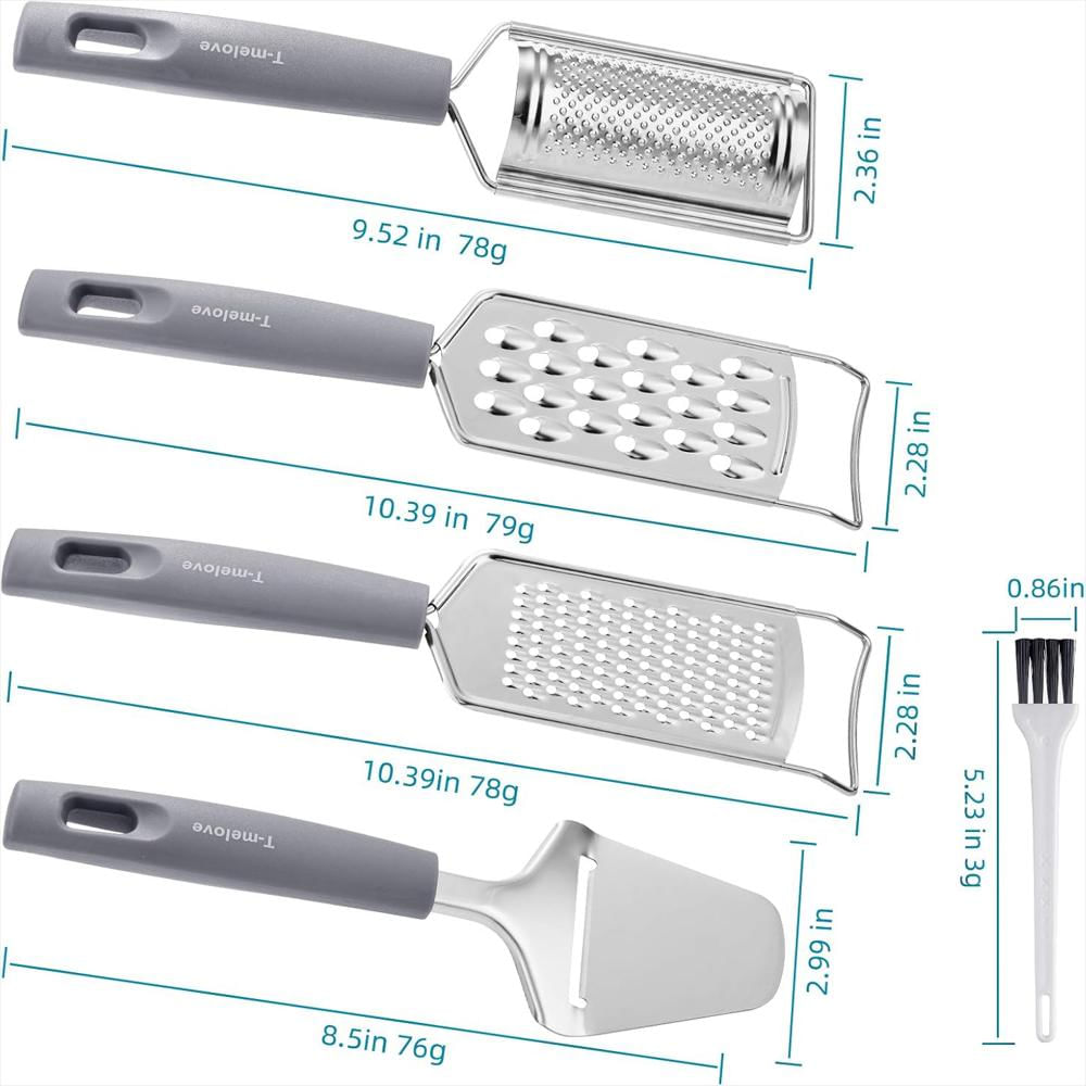 Ralladores Intercambiables + Cepillo Multiusos (Queso, Verduras) img #4