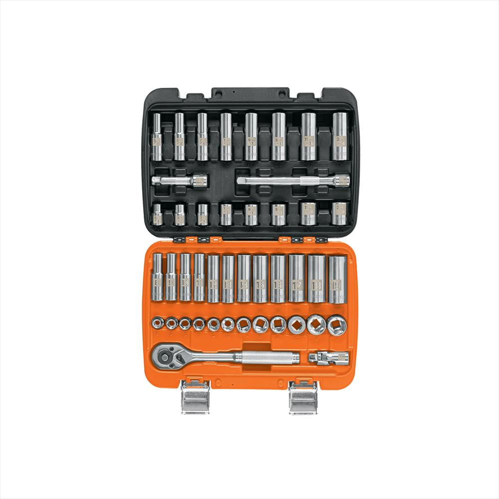 Juego 45 Herramientas Mecánico Copas Ratchet 3/8'' Truper img #1