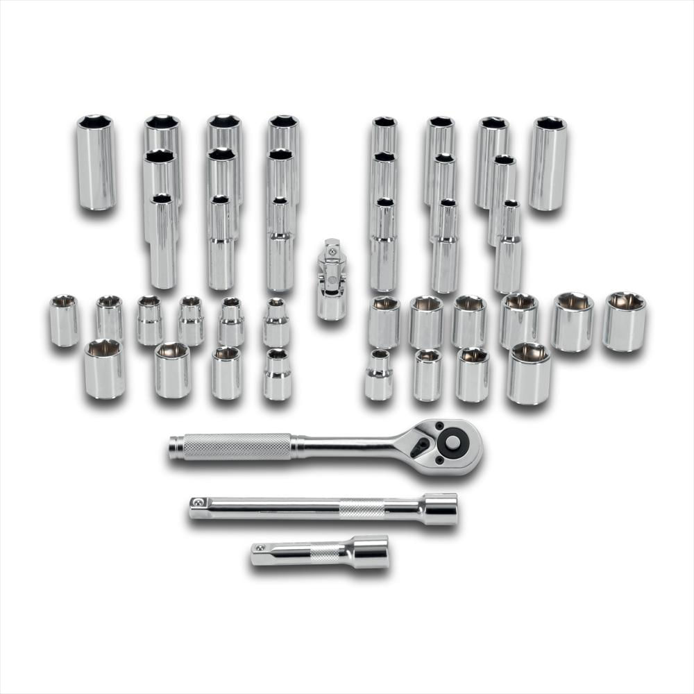 Juego 45 Herramientas Mecánico Copas Ratchet 3/8'' Truper img #3