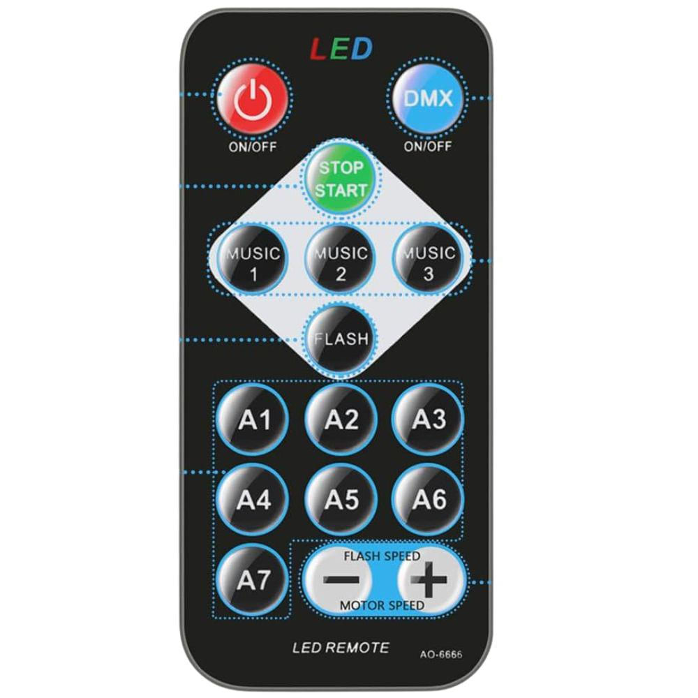 Luz Led Fiesta Mini Bola Disco img #3