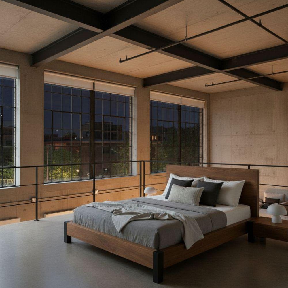 Cama Anything Doble Roble Y Metal img #5