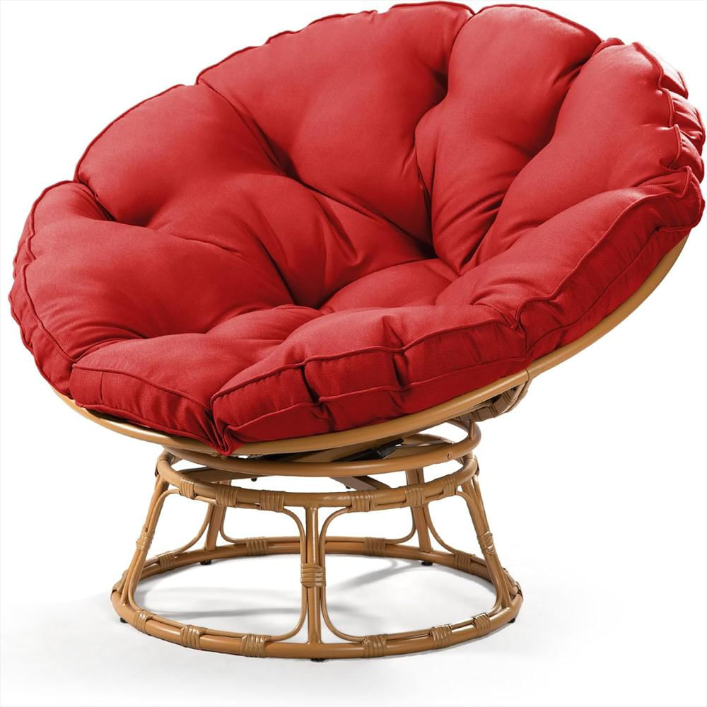 Silla Giratoria Papasan: Confort Y Estilo En Cada Giro img #3