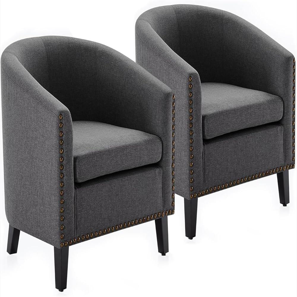 Sillón Barril De Lino Elegancia Y Confort En Cada Curva img #1